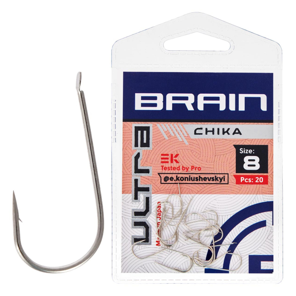 Крючок Brain Ultra Chika #8 (20шт/уп)