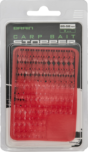 Стопоры для бойлов Brain Carp Bait Stopper 8.5*5.8cm (3 шт/уп) SGXA-9019