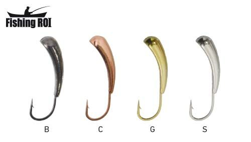 Мормышка вольфрамовая Fishing ROI Лодочка с отв.