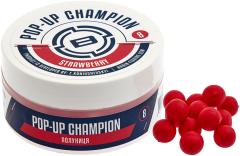 Бойлы Brain Champion Pop-Up Strawberry (клубника) 12mm 34g