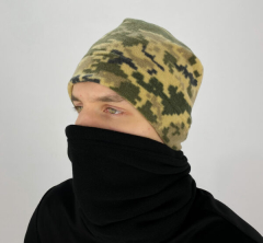 Шапка Fleece 260 Пиксель (LE3342)