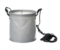 Відро для води із шнуром кругле Flagman Gray Eva Bucket Round 5л