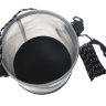Ведро для воды со шнуром кругле Flagman Gray Eva Bucket Round 5л — фото 4