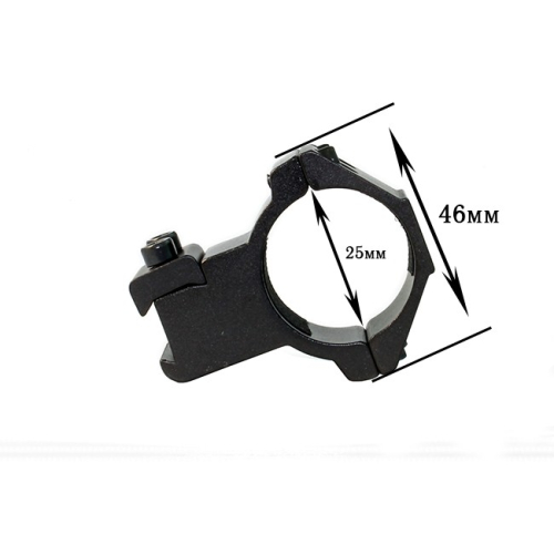 Крепление на оружие для фонаря 25mm Ring Double (Байонет 9 мм)