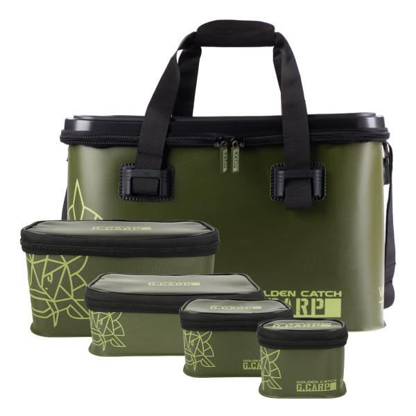 Сумка с кейсами GC G.Carp Waterproof Tackle Bag L Set