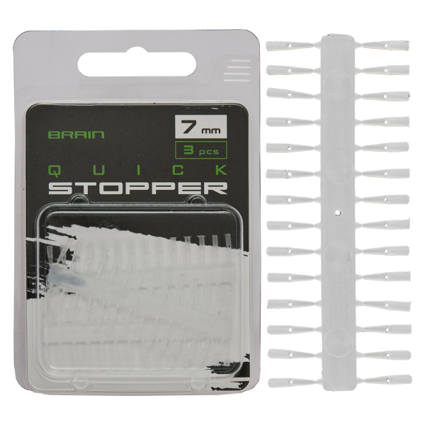 Стопоры для бойлов Brain Quick Stopper 7mm (3 шт/уп) SGXA-9012-7