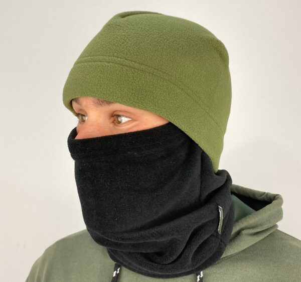 Шапка Fleece 260 олива (LE3385)