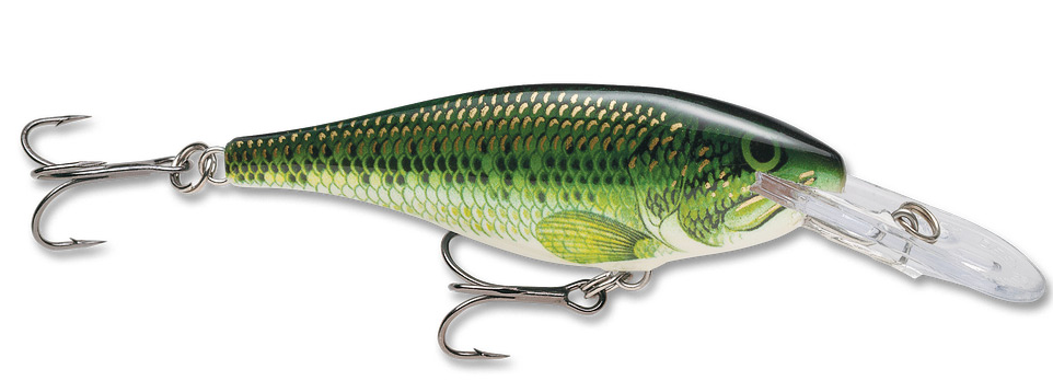 Воблер Rapala Shad Rap 90мм/15г