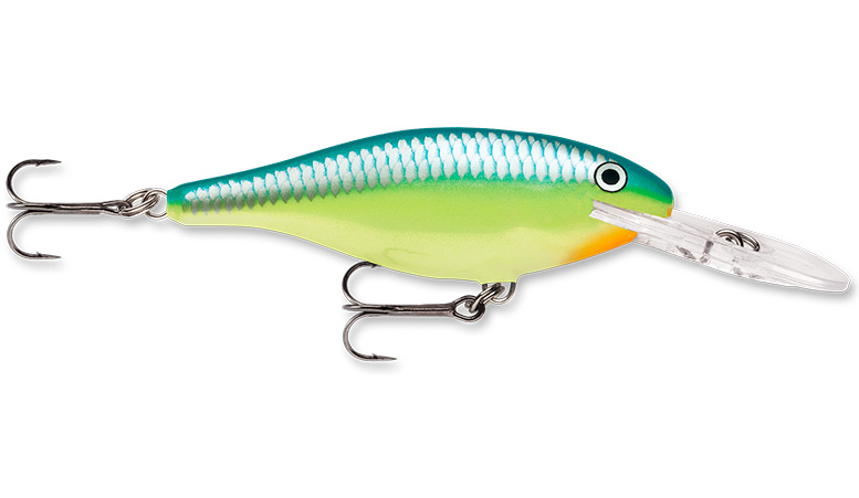 Воблер Rapala Shad Rap 90мм/15г