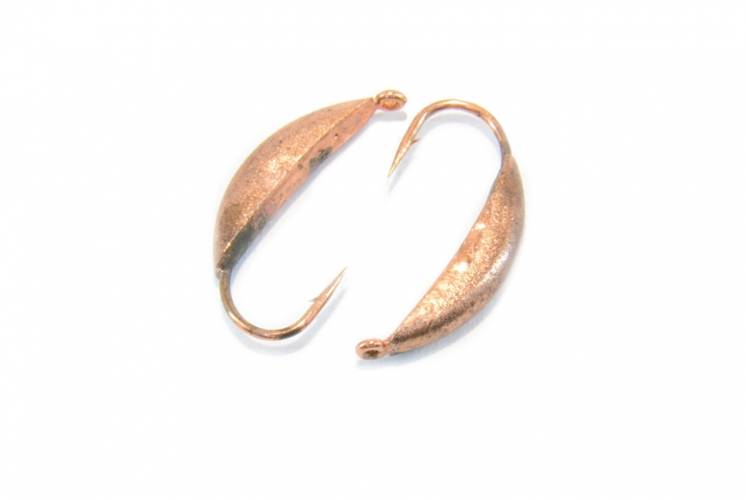 Мормышка вольфрамовая Банан 3мм (Медь)