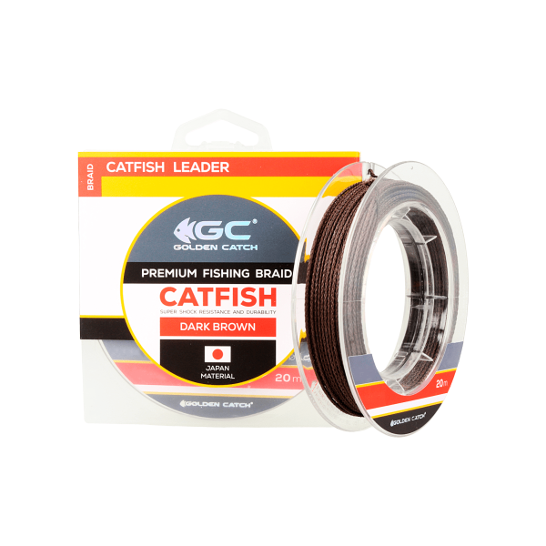 Повідковий матеріал сомовий GC Catfish Leader 20м 1.2мм