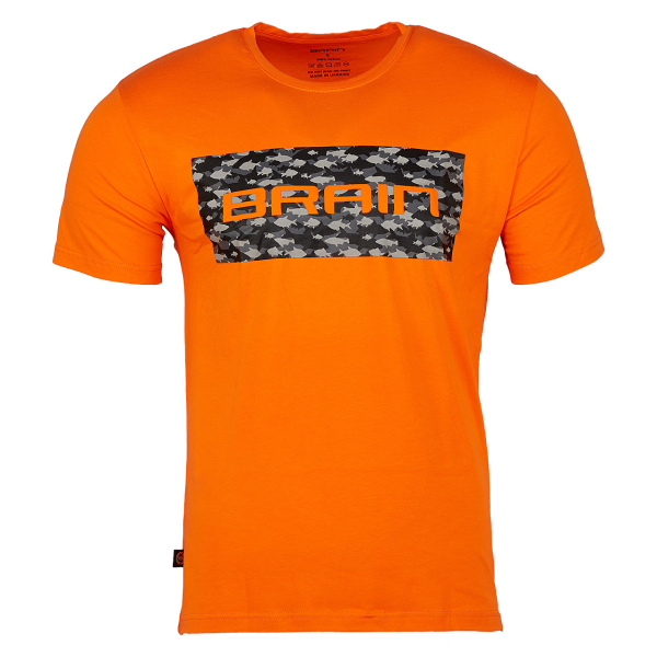 Футболка Brain 2022 S Orange