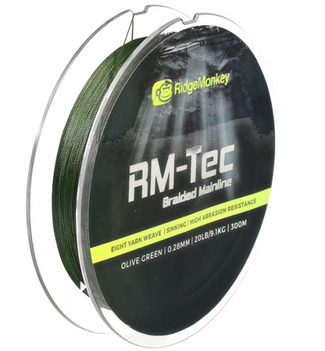 Шнур карповый Ridge Monkey RM-Tec Braided Mainline