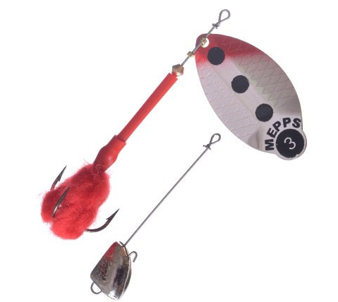 Блешня Mepps Lusox Fluo №3 /13г (срібний /червоний)