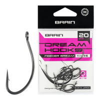 Крючок Brain Dream Hooks Feeder Bream #6 (20шт/уп)