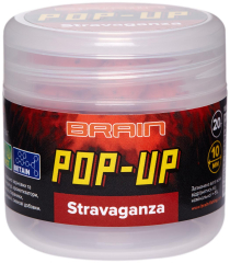 Бойлы Brain Pop-Up F1 Stravaganza (клубника с икрой) 8mm 20g