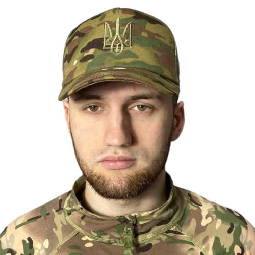 Кепка военная ВСУ герб мультикам (RA8931)