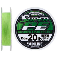Шнур Sunline New Super PE 150м салатовий