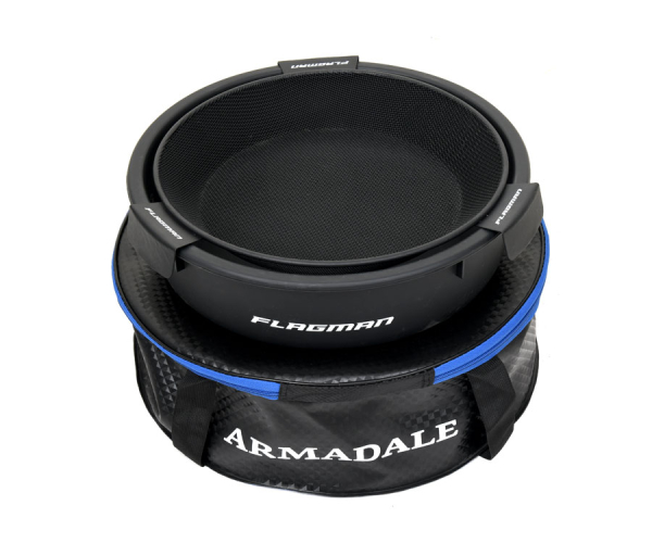 Набор ведро EVA + таз + сито Flagman Armadale Groundbait Bowl and Riddle Set