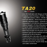 Фонарь Fenix TA20 Cree XR-E LED Q5 — фото 4