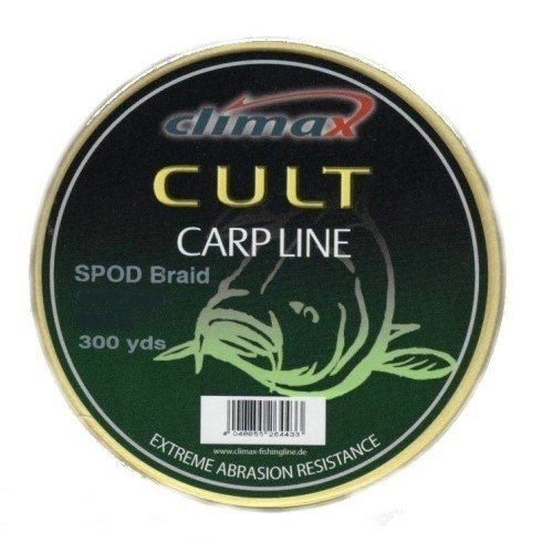 Шнур Сподовый Climax Cult Spod Braid 274м жовтий