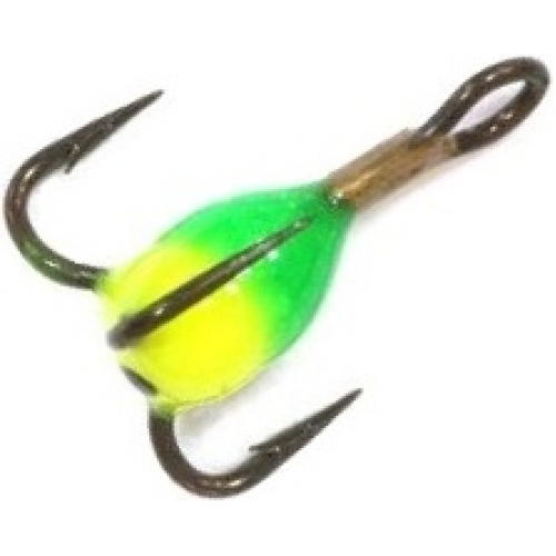 Тройник с каплей Lucky John #14 GY