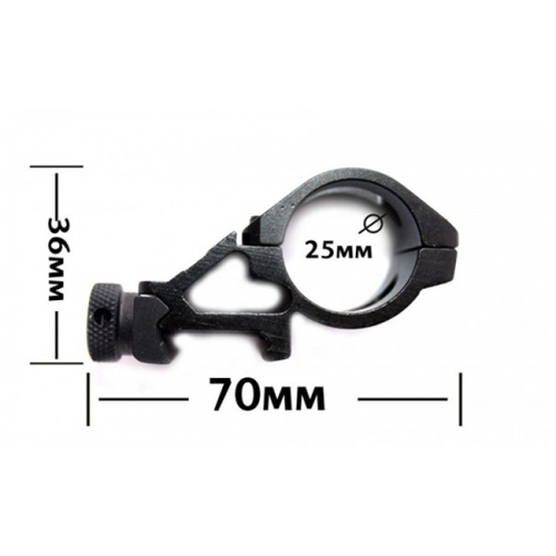 Боковое крепление на планку Пикатини