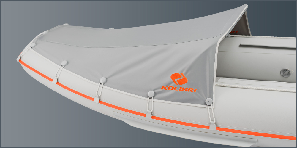 Тент носовой (Маленький) на лодку "Kolibri"