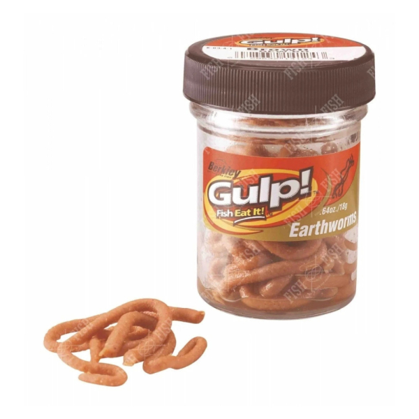 Приманка съедобная Berkley Gulp! GEW-BR EARTHWORM BRWN 4IN