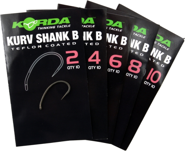 Гачок Korda Kurv Shank Barbless 