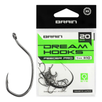 Крючок Brain Dream Hooks Feeder Pro #10 (20шт/уп)