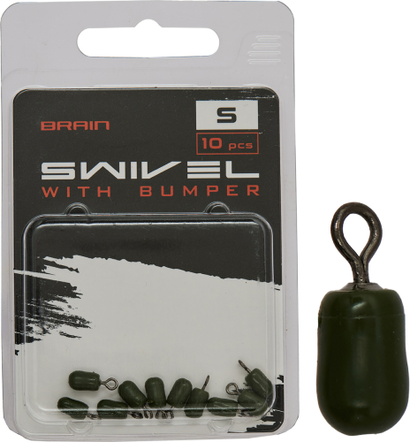 Вертлюжок Brain Swivel With Bumper S (10 шт/уп) SGXA-9292S