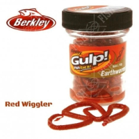 Приманка съедобная Berkley Gulp! GEW-RDW EXTRD EARTHWORM RED