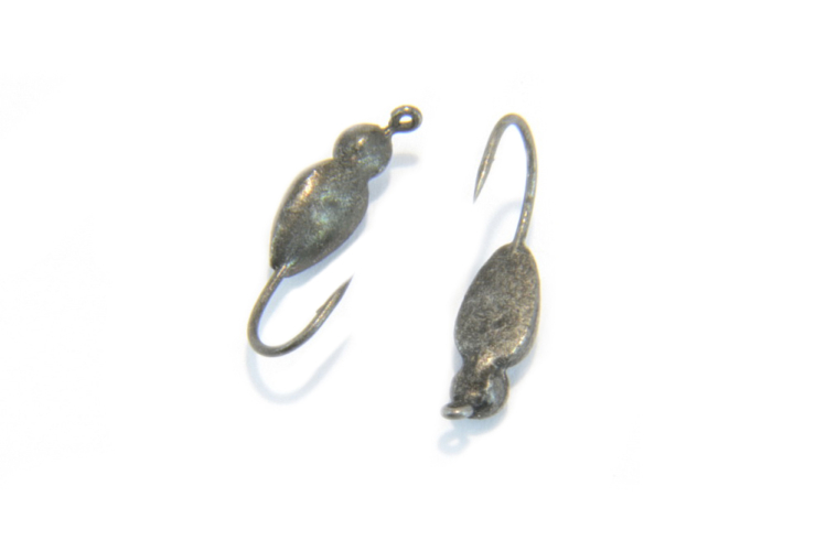 Мормышка вольфрамовая Жук 3мм (Черная)