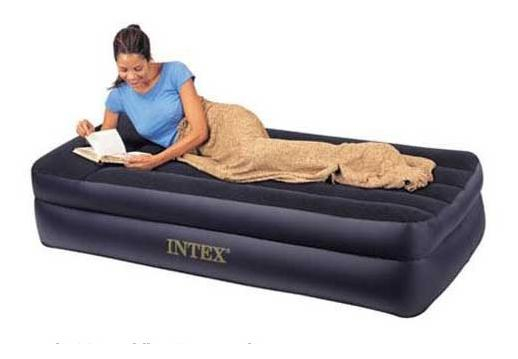 Надувной матрас INTEX 66721 (99Х191Х47 СМ.) TWIN RISING COMFORT