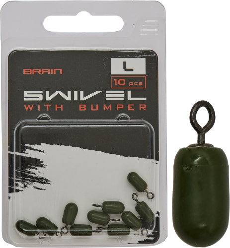 Вертлюжок Brain Swivel With Bumper L (10 шт/уп) SGXA-9292L