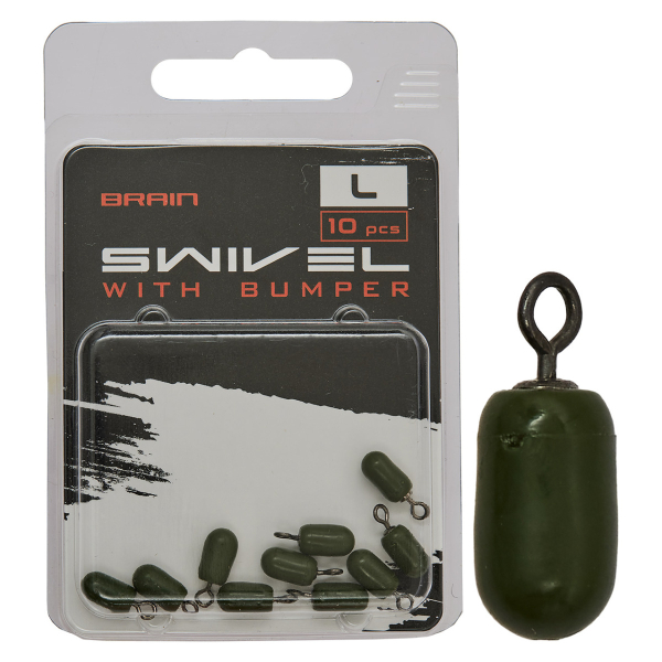 Вертлюжок Brain Swivel With Bumper L (10 шт/уп) SGXA-9292L