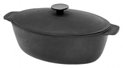 Гусятница чугунная 6 л БИОЛ 0606