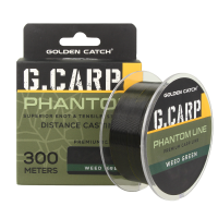 Леска GC G.Carp Phantom Line 300м Weed Green 0.26мм