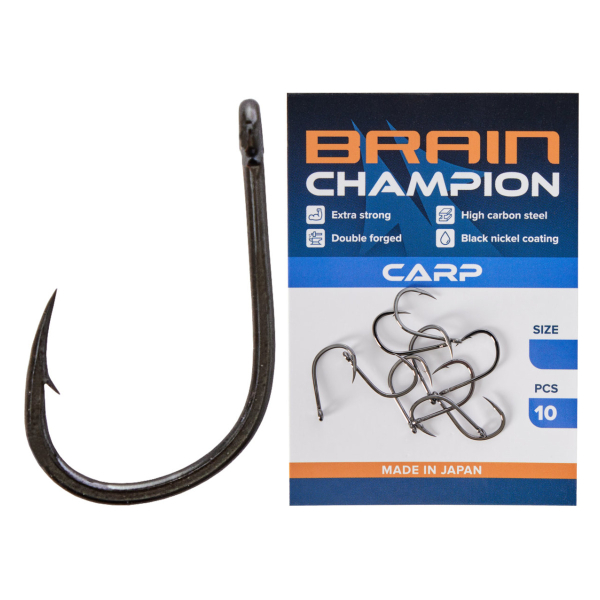 Гачок Brain Champion Carp #6 (10 шт/уп)