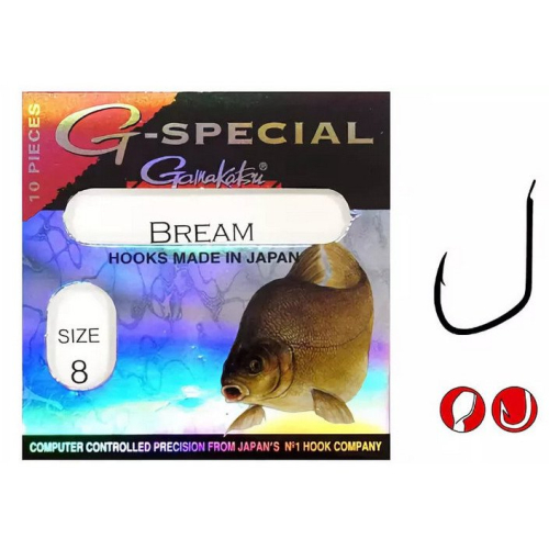 Крючок Gamakatsu G-Special Bream