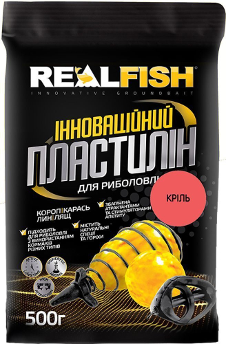 Пластилін для риболовлі RealFish 500г
