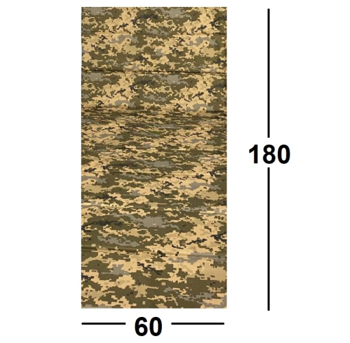 Тактический каремат гармошка Ranger пиксель (RA8913)