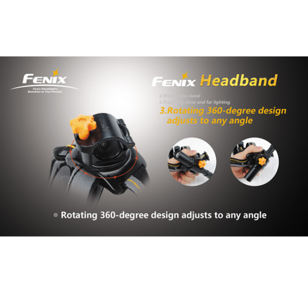 Наголовне кріплення для ліхтарів Fenix