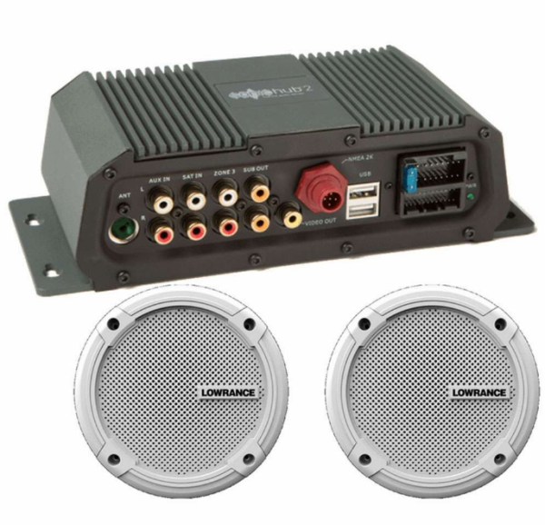 Аудиоцентр морской Lowrance SonicHub2