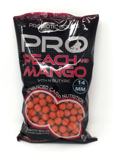 Бойли Starbaits Probiotic Peach and Mango 20мм/1к