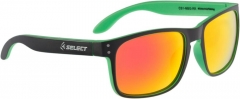Поляризационные очки Select CS1-MBG-RR (линзы серый хамелеон) черно-салатовые