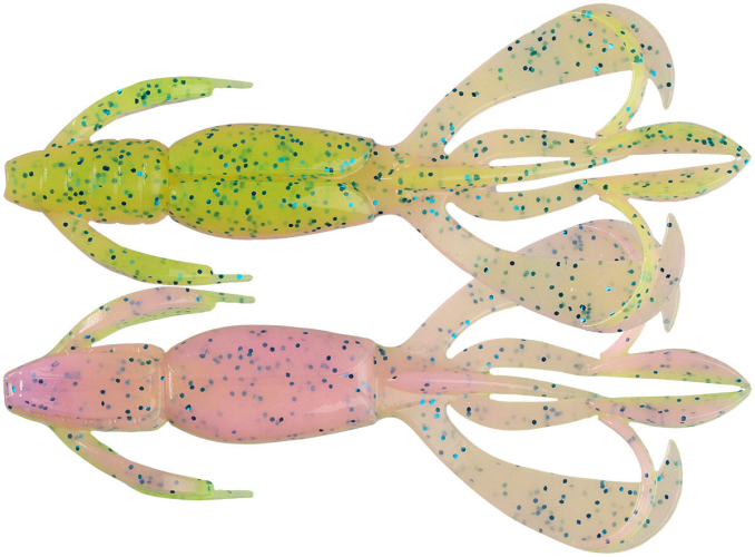 Силикон Keitech Crazy Flapper 2" (8 шт/уп) EA#16 cotton candy blue f