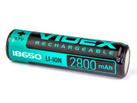 Акумулятор Videx Li-Ion 18650-P (ЗАХИСТ) 2800mAh