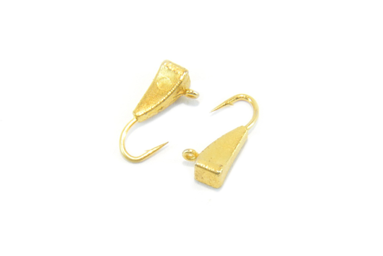 Блешня вольфрамова каблучек 3мм (золото)